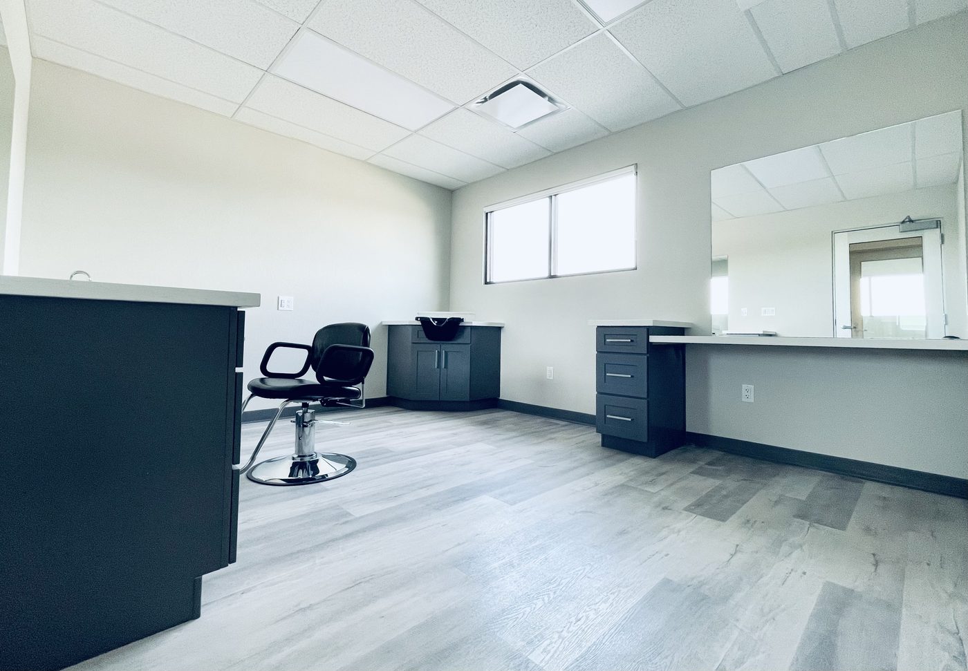 Private suite workspace